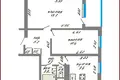 Apartamento 2 habitaciones 47 m² Minsk, Belarús