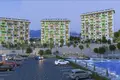 Residential complex New residence with swimming pools and panoramic views close to the sea, Avsallar, Turkey