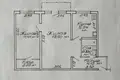 2 room apartment 46 m² Minsk, Belarus