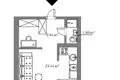 Wohnung 1 zimmer 25 m² Vilnius, Litauen