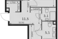 Квартира 2 комнаты 73 м² Москва, Россия