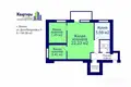 Квартира 3 комнаты 50 м² Минск, Беларусь