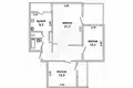 3 room apartment 73 m² Brest, Belarus