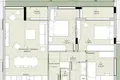 3 bedroom apartment 78 m² Podgorica, Montenegro