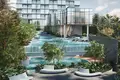 Wohnkomplex New waterfront high-rise residence with a private beach and a swimming pool, Pattaya, Thailand