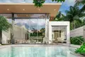 Kompleks mieszkalny New complex of modern villas with swimming pools close to the beach and an international school, Phuket, Thailand