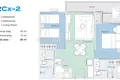 Wohnung 2 Schlafzimmer 46 m² Choeng Thale, Thailand