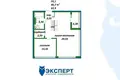 3 room apartment 63 m² Minsk, Belarus