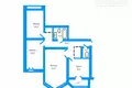 3 room apartment 89 m² Stowbtsy District, Belarus