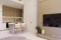 Complejo residencial New residence Treppan Tower with swimming pools and a lounge area, JVT, Dubai, UAE