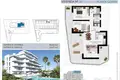 Penthouse z 2 sypialniami 80 m² Pilar de la Horadada, Hiszpania