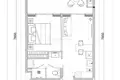 Wohnung 1 Schlafzimmer 46 m² Choeng Thale, Thailand