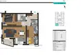 Apartamento 1 habitacion 57 m² Becici, Montenegro