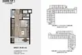 Студия 1 комната 39 м² Мезитли, Турция