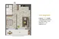 Appartement 2 chambres 75 m² Mut, Turquie