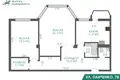 Квартира 2 комнаты 75 м² Минск, Беларусь