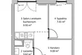 Wohnung 2 Zimmer 30 m² Warschau, Polen