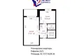 1 room apartment 33 m² Minsk, Belarus