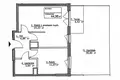 Appartement 2 chambres 45 m² Varsovie, Pologne