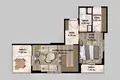 Mieszkanie 2 pokoi 69 m² Mezitli, Turcja