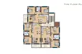 2 bedroom apartment 70 m² Famagusta, Northern Cyprus