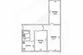 3 room apartment 57 m² Kobryn, Belarus