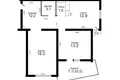 Wohnung 2 zimmer 61 m² Minsk, Belarus