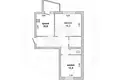 2 room apartment 55 m² Brest, Belarus