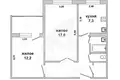 Квартира 2 комнаты 49 м² Мухавецкий сельский Совет, Беларусь