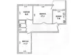 3 room apartment 63 m² Brest, Belarus