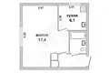 Wohnung 1 zimmer 30 m² Schabinka, Belarus