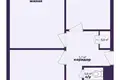Квартира 3 комнаты 61 м² Солигорск, Беларусь