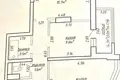 Квартира 2 комнаты 61 м² Минск, Беларусь