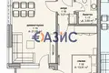 Квартира 2 комнаты 63 м² Равда, Болгария