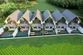 Residential complex Two-storey townhouses near rice fields, 15 minutes to the beach, Changgu, Bali, Indonesia