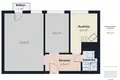 Apartamento 2 habitaciones 38 m² Olsztyn, Polonia