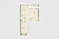 Wohnung 2 zimmer 70 m² Minsk, Belarus