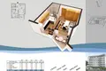 Wohnung 1 Schlafzimmer 47 m² Becici, Montenegro