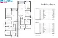 4 room apartment 97 m² Kaunas, Lithuania