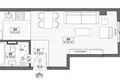 Condo 38 m² Tivat, Montenegro