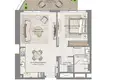 Appartement 2 chambres 70 m² Dubaï, Émirats arabes unis