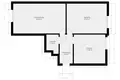 Квартира 2 комнаты 58 м² Прушкув, Польша