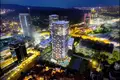 Residential complex New residence with a swimming pool and a parking near metro stations, Istanbul, Turkey