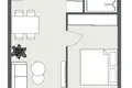 2 room apartment 49 m² Klaipėda, Lithuania