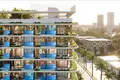 Wohnkomplex New Park Meadows Residence with a swimming pool and parks in the heart of Dubailand, Dubai, UAE