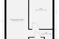 2 room apartment 39 m² Warsaw, Poland