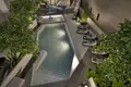 Kompleks mieszkalny New Esplora Residence with a swimming pool, green and lounge areas, JVC, Dubai, UAE