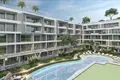 Complexe résidentiel New residence with swimming pools and gardens at 250 meters from the coast, 10 minutes walk from the international school, Phuket, Thailand