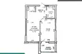 Mieszkanie 2 pokoi 42 m² Mińsk, Białoruś