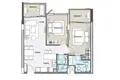 Квартира 2 комнаты 75 м² Пхукет, Таиланд